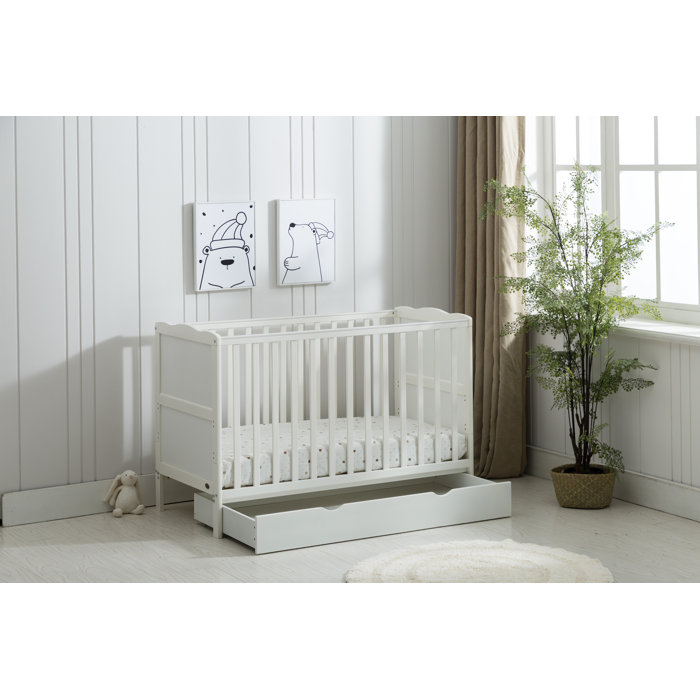 Harriet Bee Babybett Fuente mit Matratze | Wayfair.de